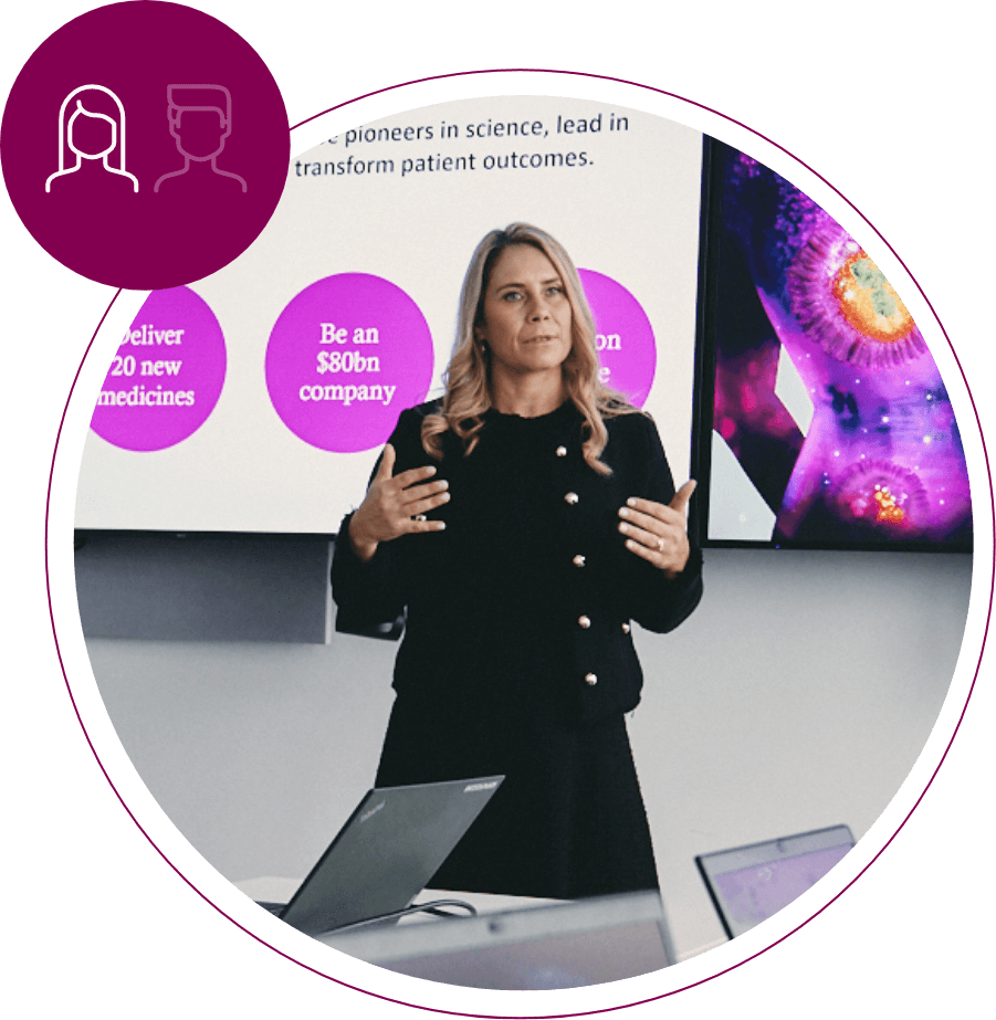 Frauenführungskräfte Grafik